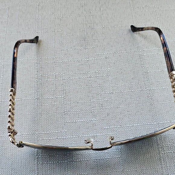 Tura Women Sunglasses/Eyeglasses Frame Half Rim Gold Tone Frame Japan main image 8